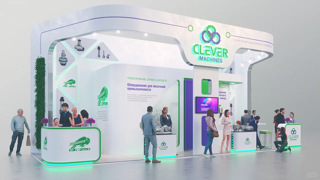 展会展台设计搭建 | 工业展 | 方案展示