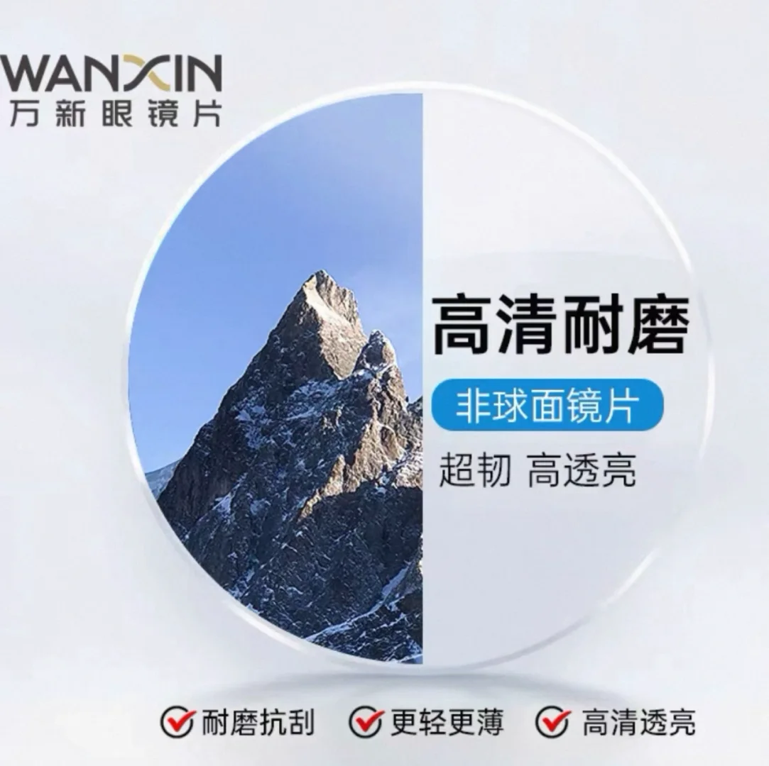 为什么要选择万新镜片?