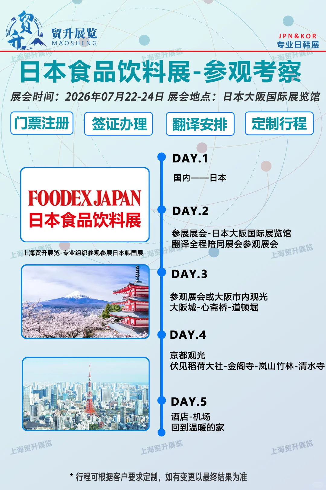 2026日本食品饮料展-参展参观-行程-签证