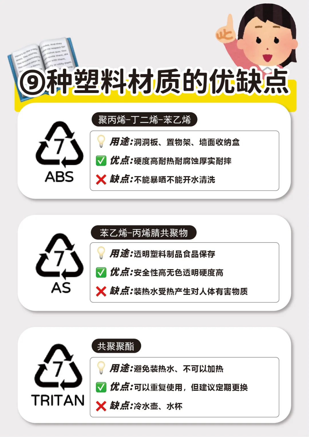 注意‼️这些塑料材质真的会伤害到你