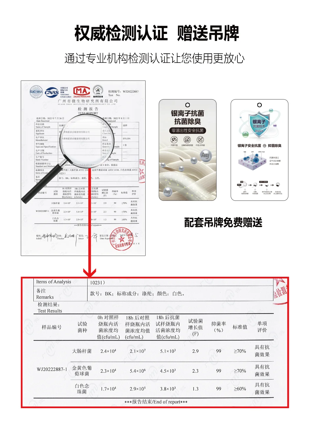 银离子抗菌面料！夏日不臭不闷救星?