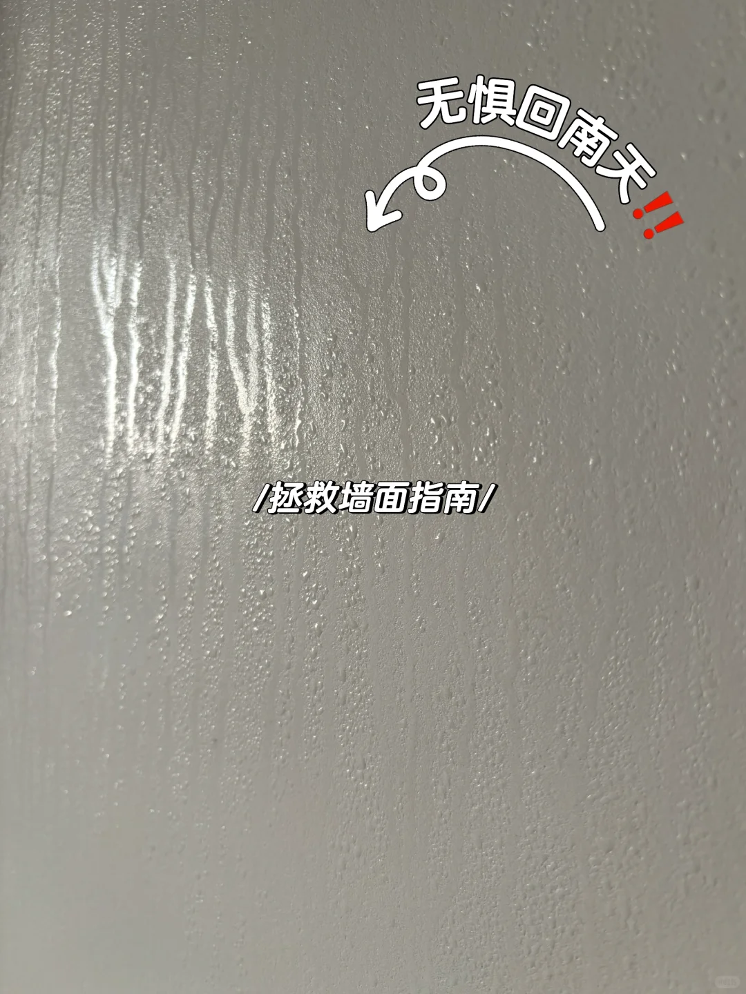 ☔️无惧回南天！因为我家墙面是雅晶石‼️