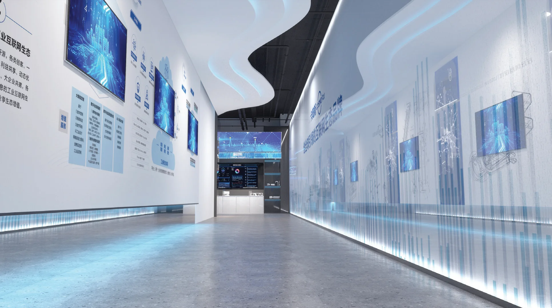 工业圈杀疯的全能展厅，真的把科技感玩疯了！