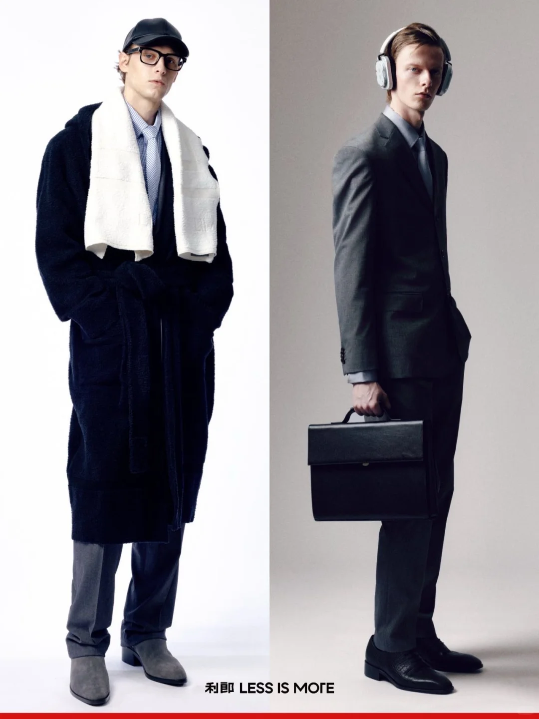 商务装也能这么轻松!当代男生衣橱的万能解