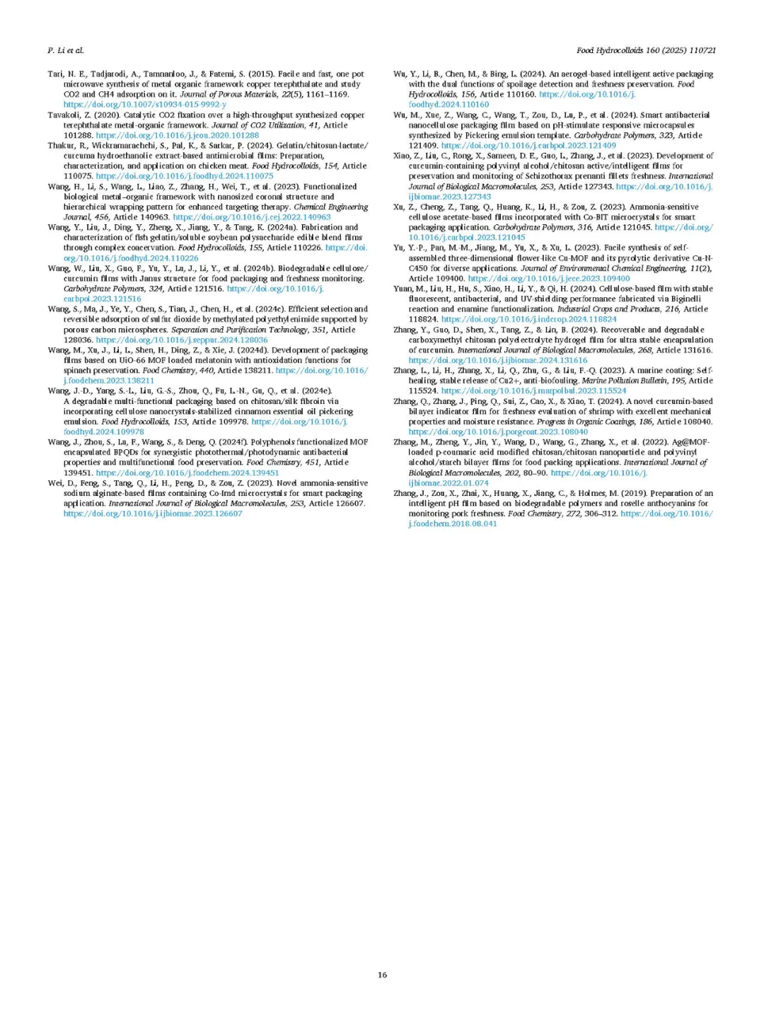 监测虾的新鲜度：壳聚糖/明胶智能包装膜