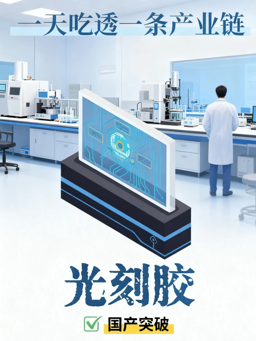 一天吃透一条产业链之 光刻胶