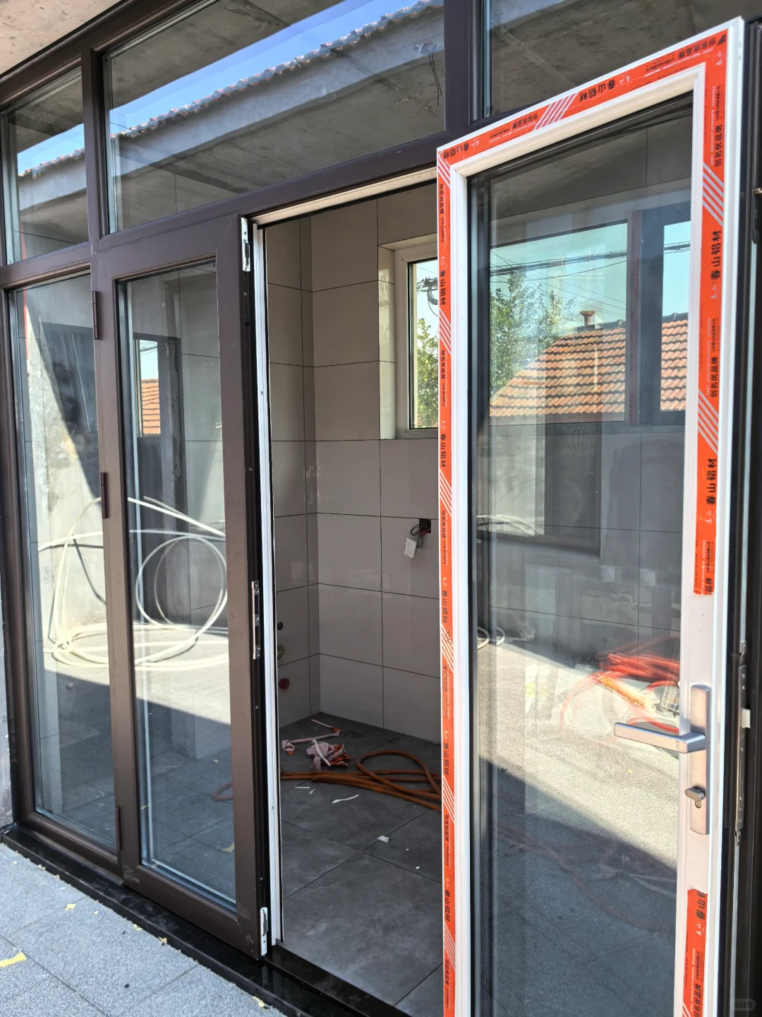 农村自建房第N天，断桥铝门窗