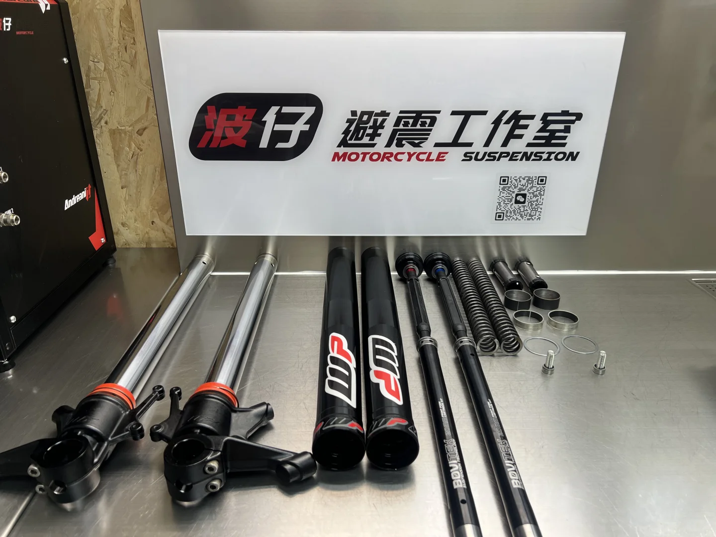 KTM duke790升级BOVITEK前避震叉芯