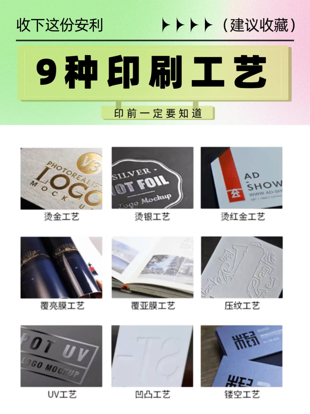 印刷干货（19）一张图教你看懂印刷工艺?