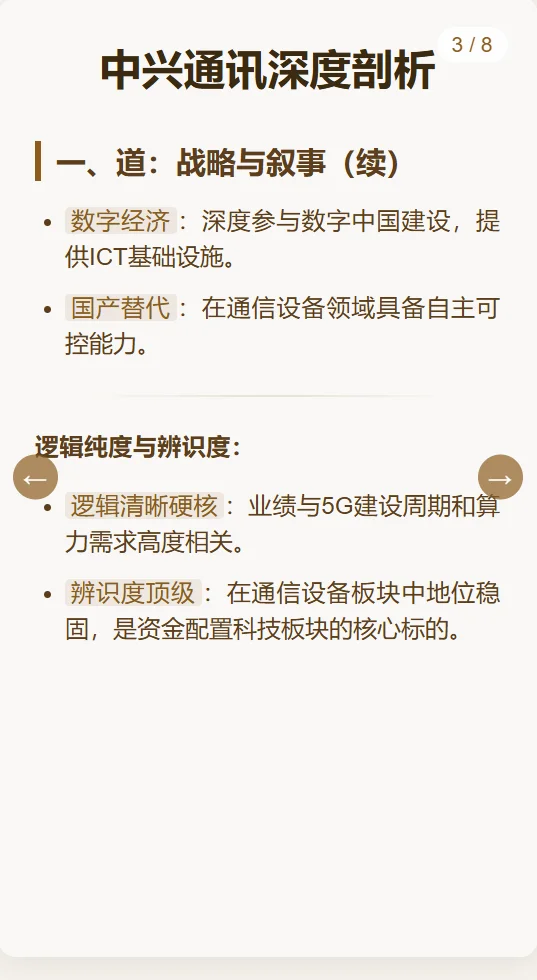 每日吃一家公司【中兴通讯】#018