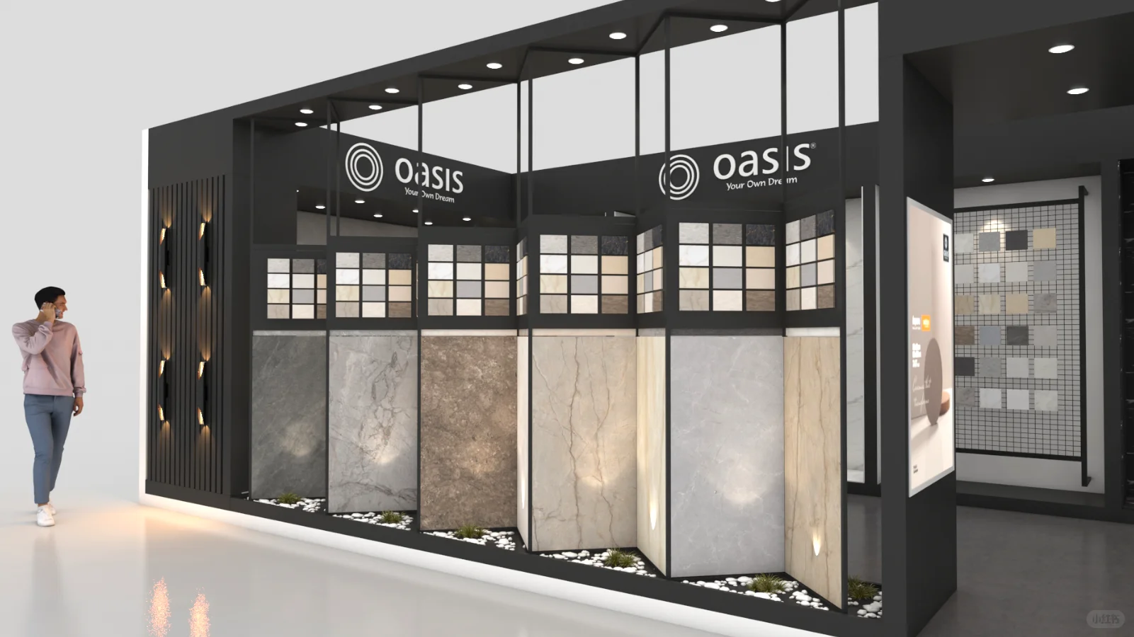 展会展台设计搭建 | 国际石材及瓷砖展览会