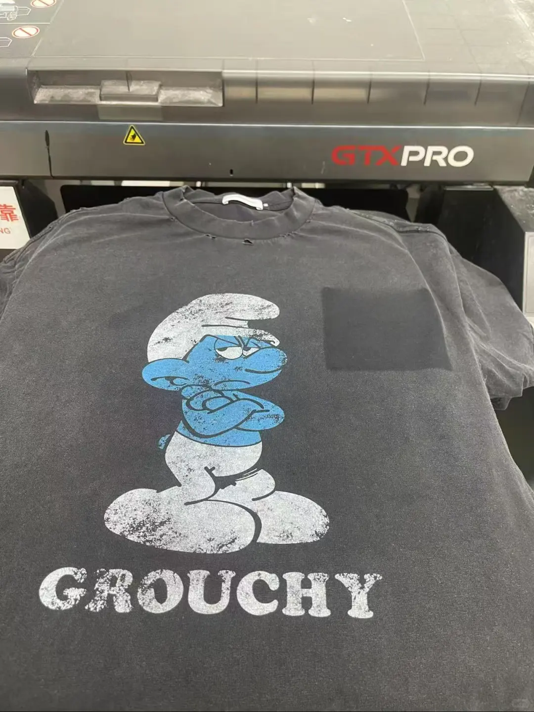 水洗与数码直喷的完美融合