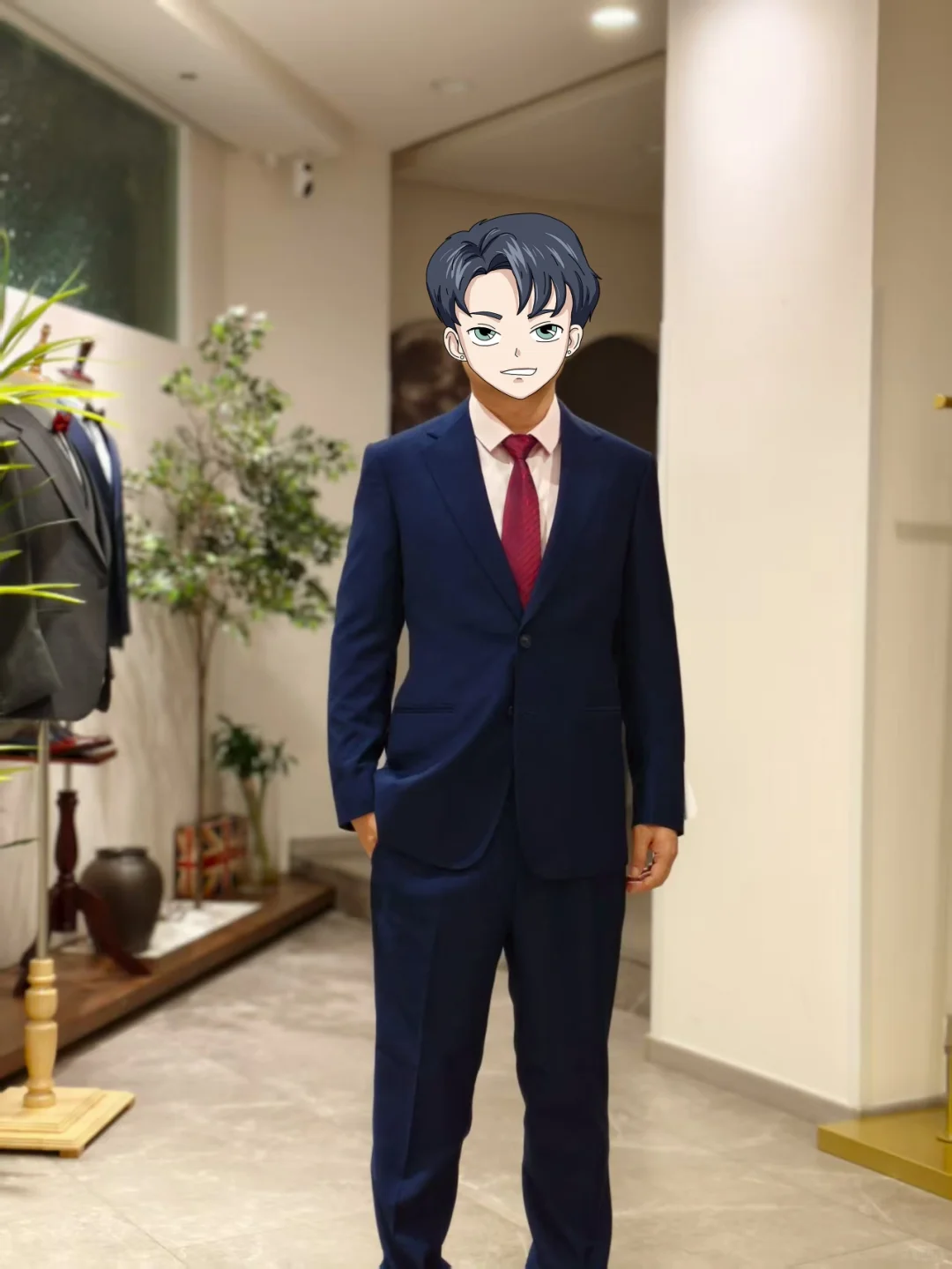 深邃藏蓝雅调,绅士气场全开丨太原西服