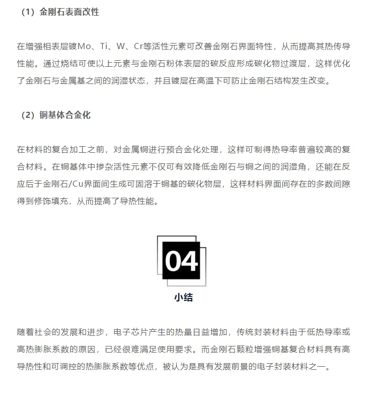 金刚石/铜复合材料，要火！