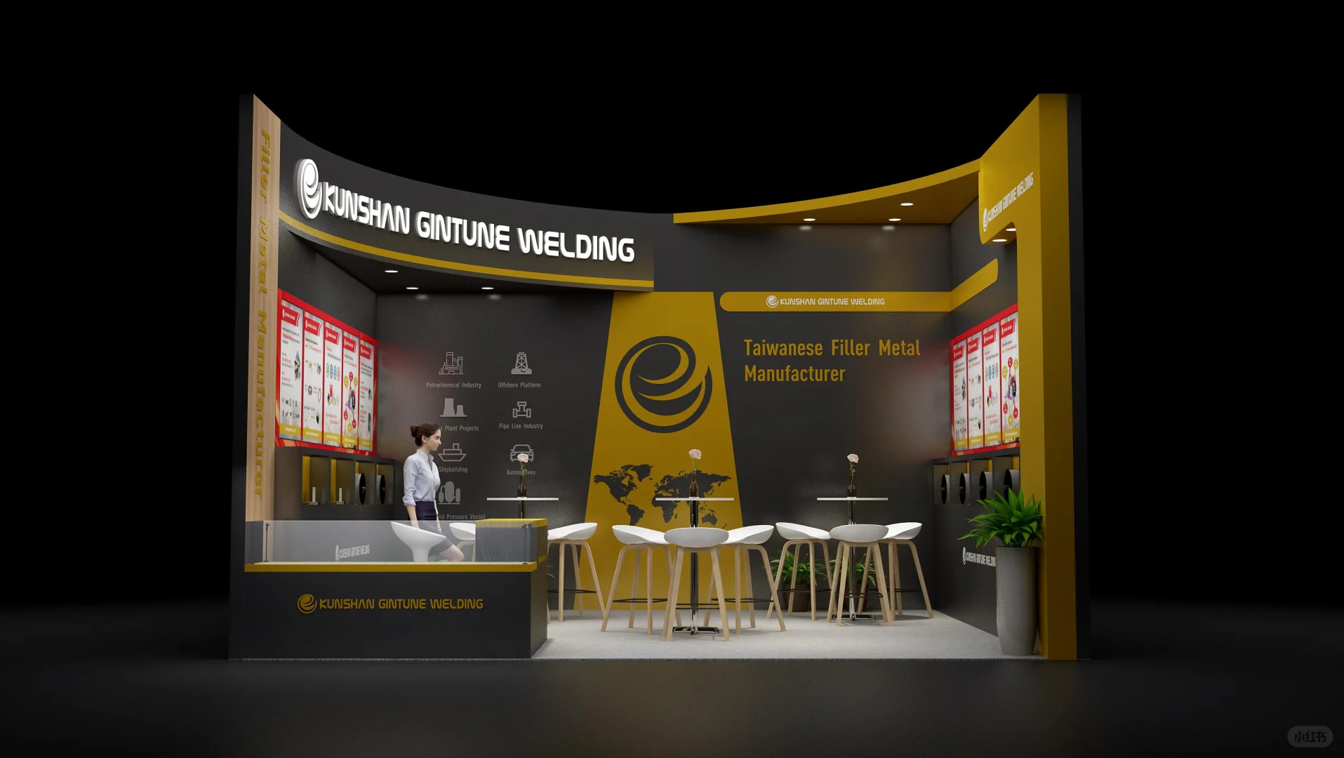 展台设计搭建丨工业风骨，匠心构筑