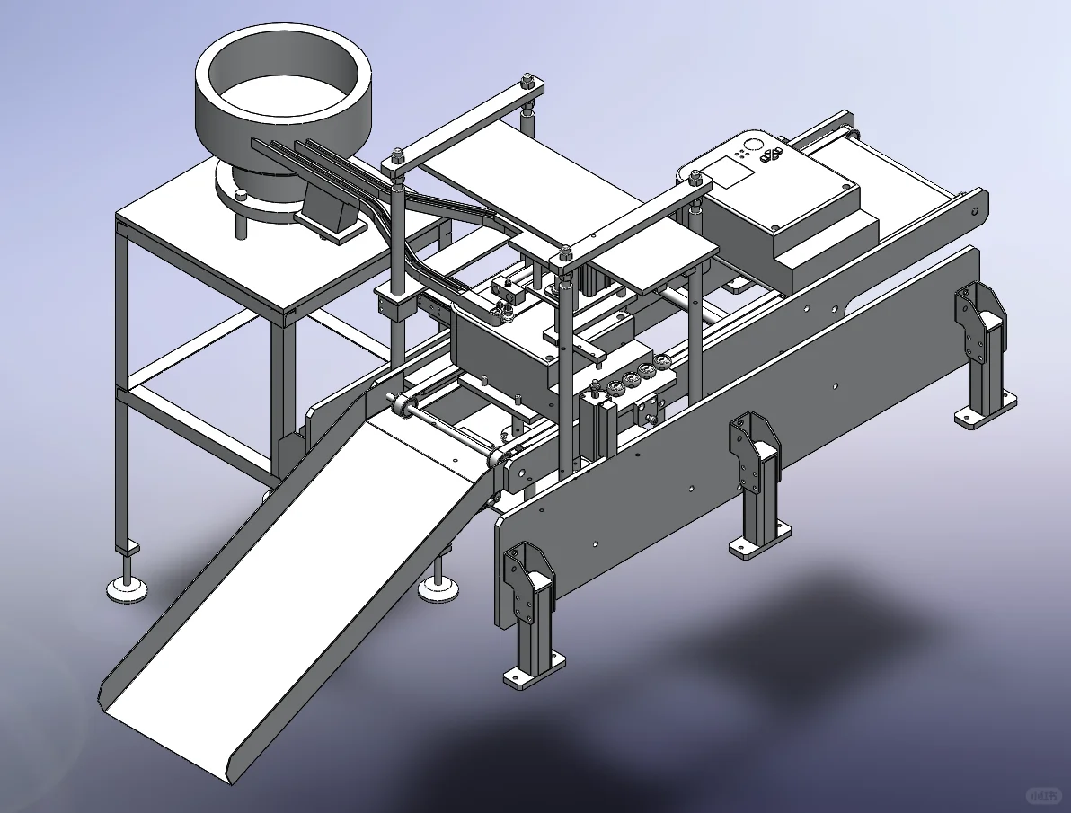 基于皮带输送与气动控制的自动装配检测机
