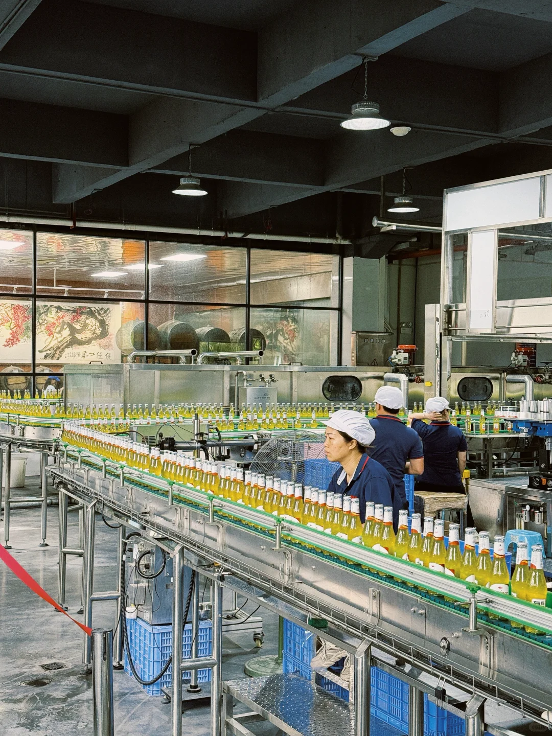 走进酒水生产一线，实拍工位?
