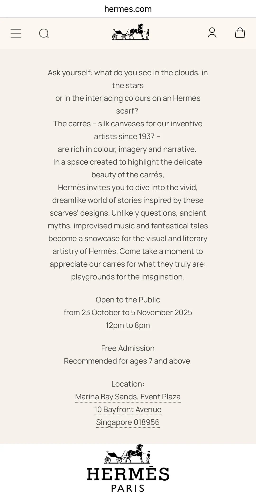 ??看展｜走进爱马仕的梦幻丝巾世界 ✨