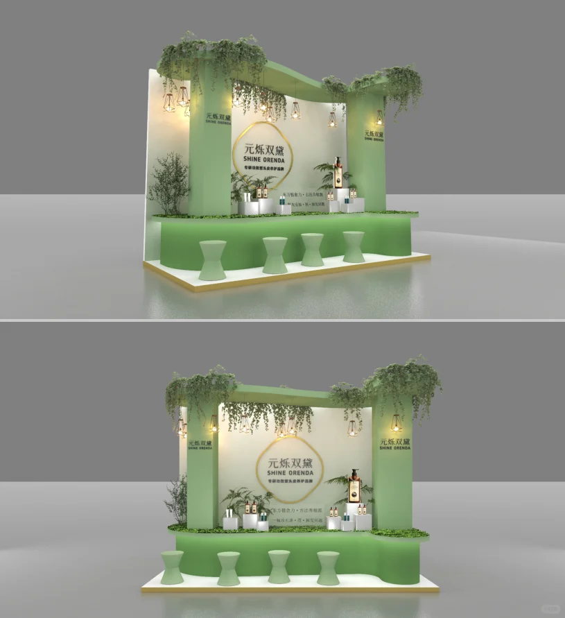 杭州电商新渠道展展台效果➕落地