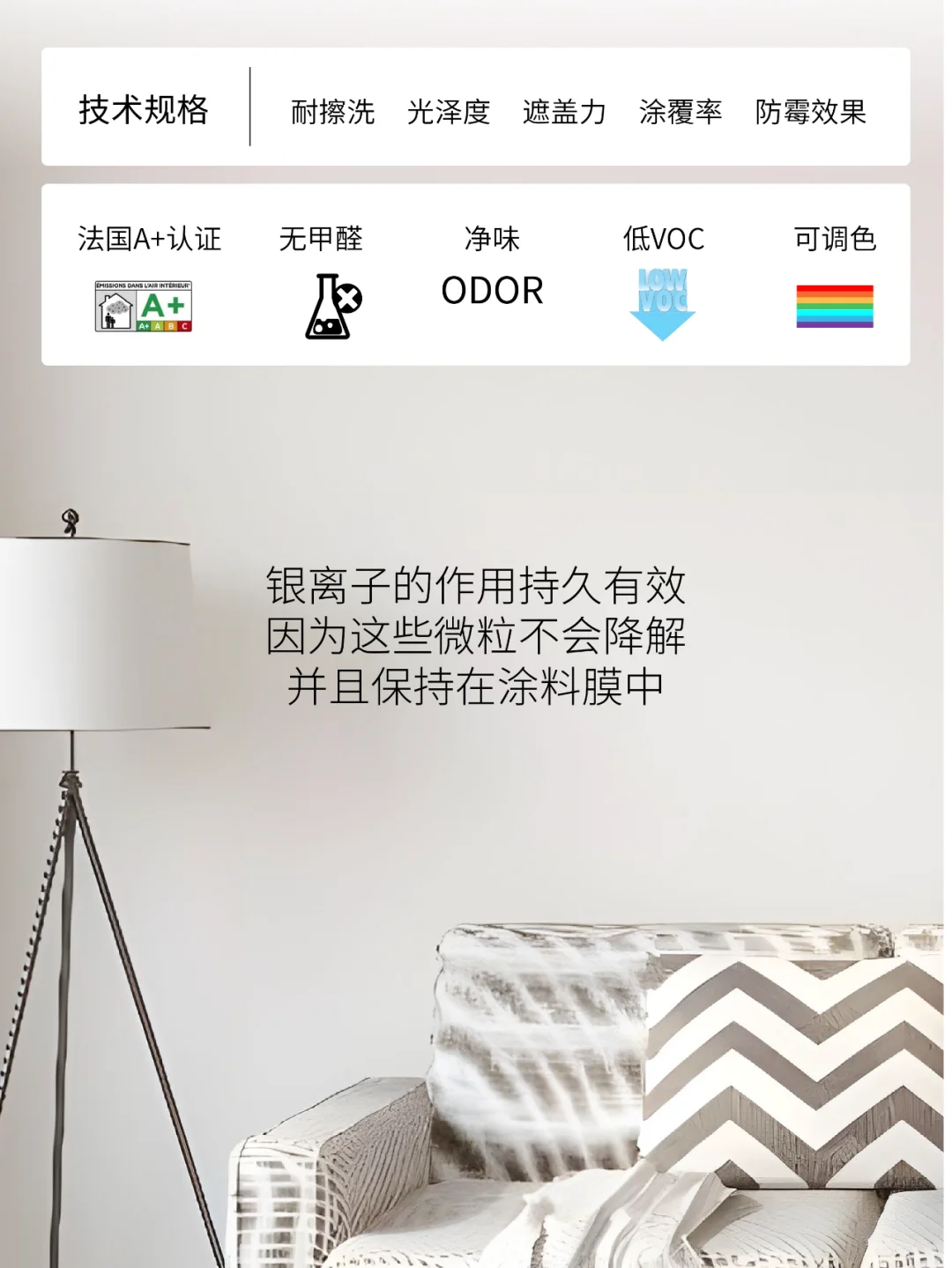 以“银”抗菌，防霉护家居！