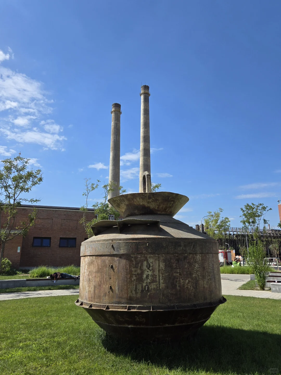 首钢时代的工业遗迹……