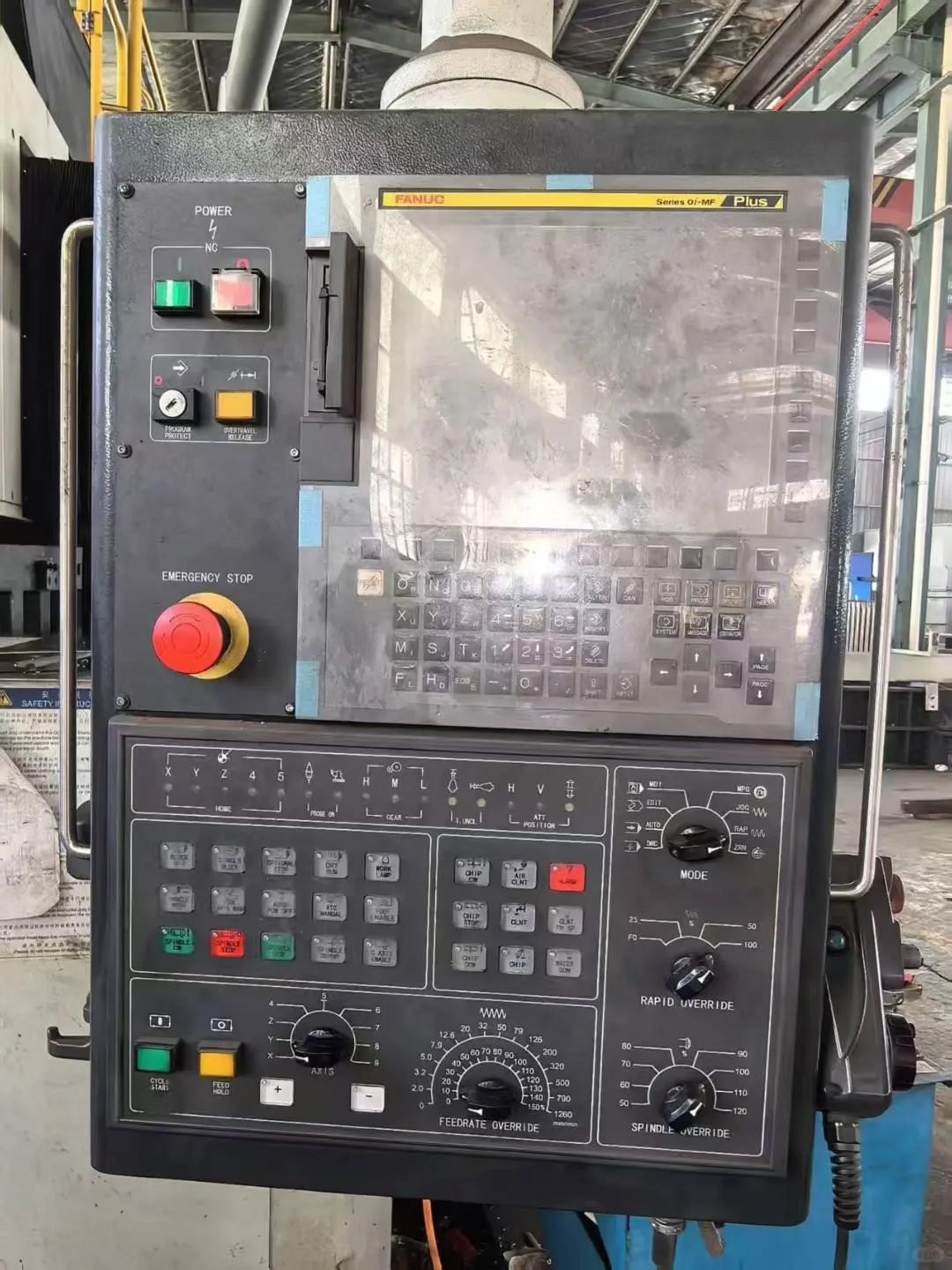 工厂在位22年海天6米龙门铣床，带自动头