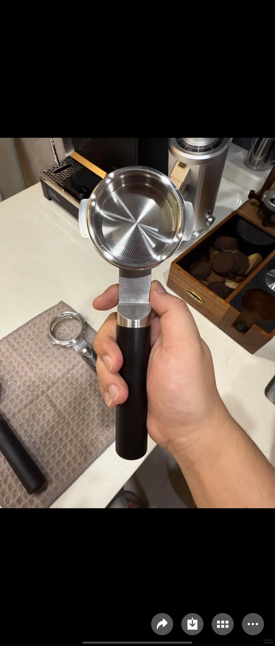 DIY咖啡手柄出炉！我的咖啡角终于有“专属款