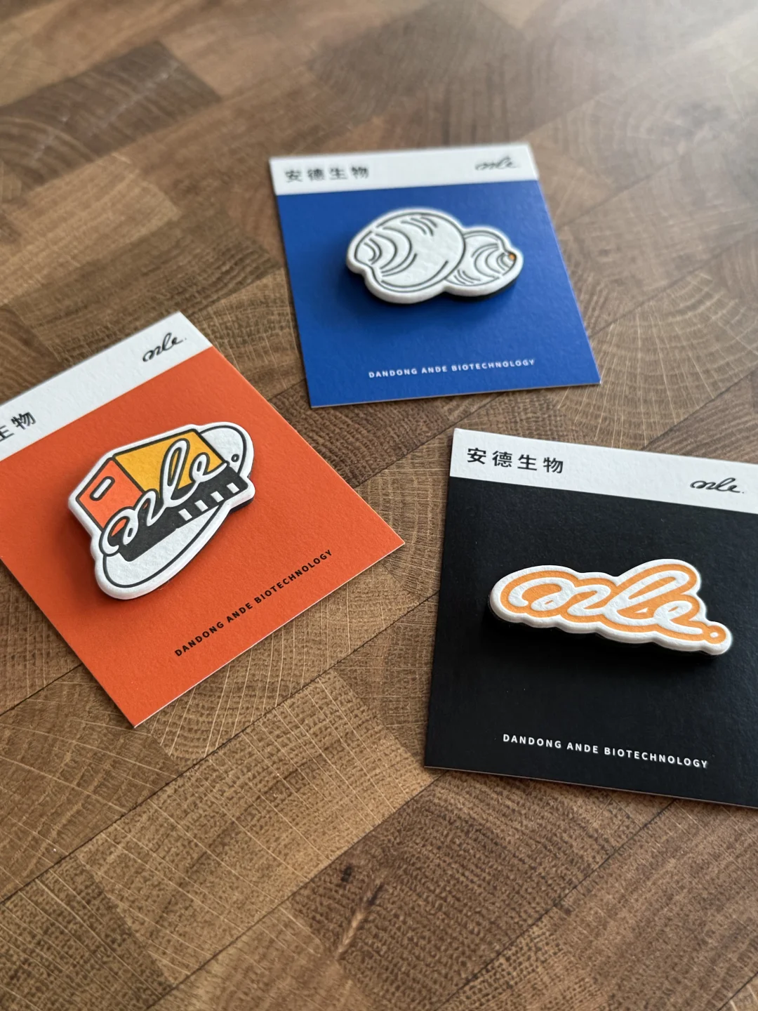 企业定制：letterpress工艺下的纸质冰箱贴~