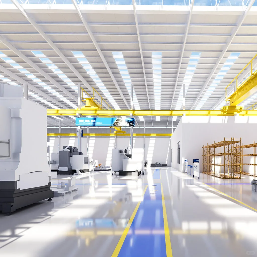 工厂车间效果图设计