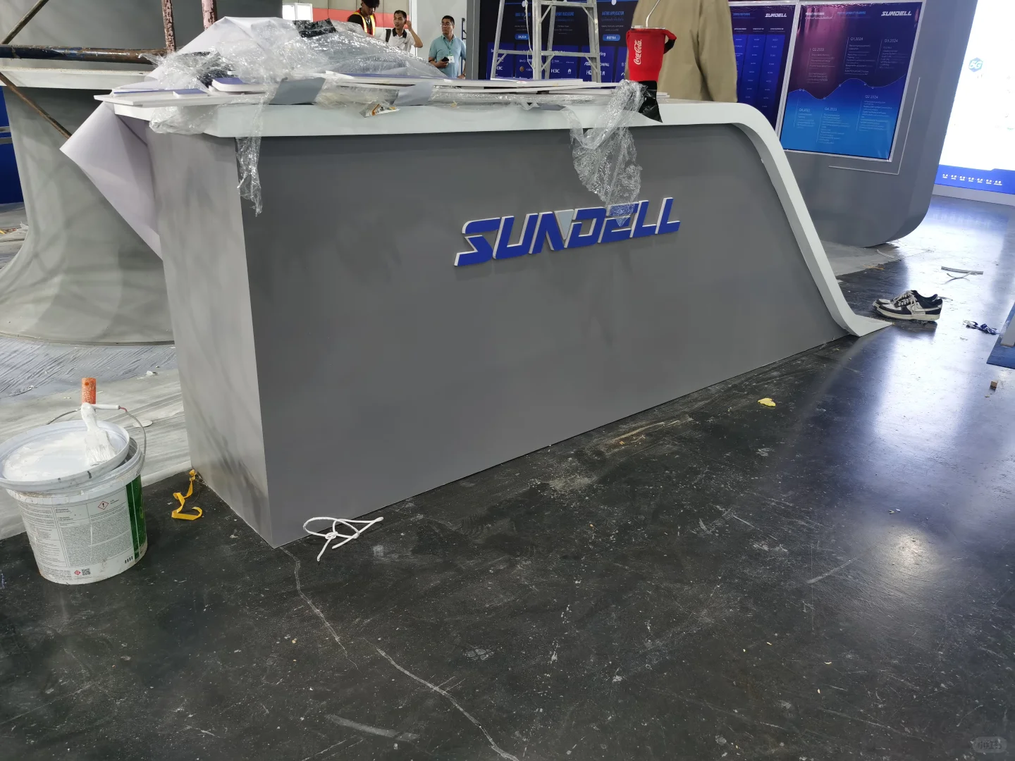 泰国曼谷电子电路展布展进行中