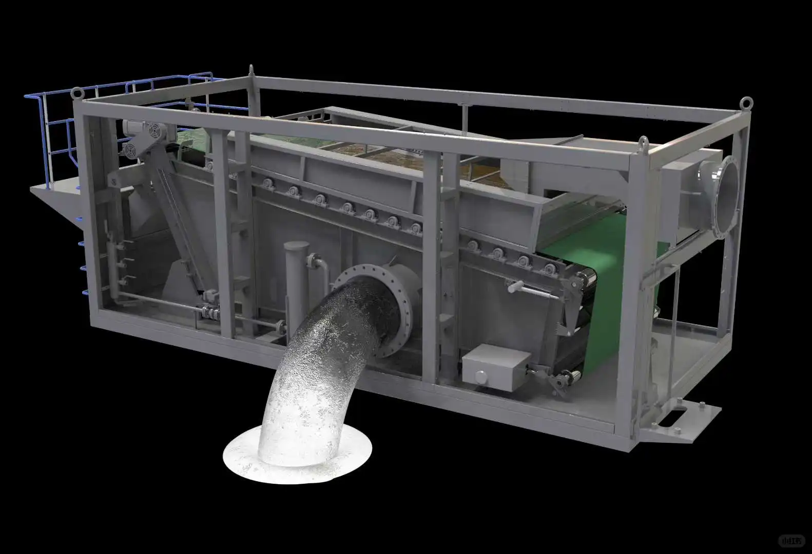 ?哇！谁懂啊！机械设备效果图太酷了吧！