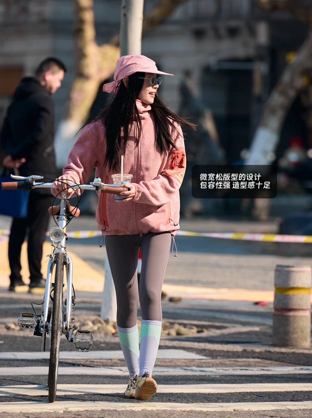 两色抓绒外套 宝藏户外中间层