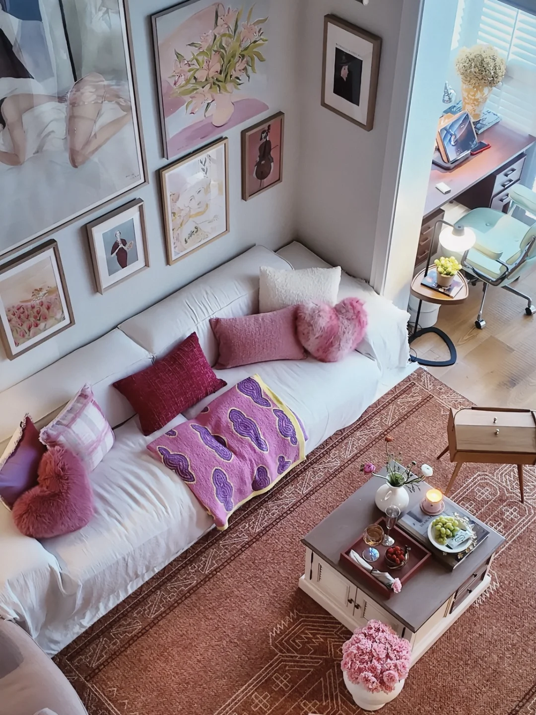 一个人住?｜我和春天的粉色约会??