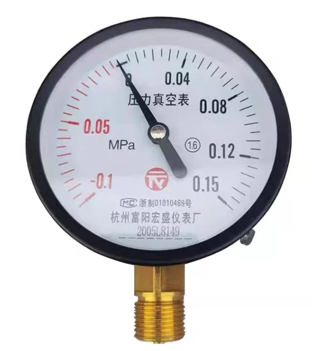消防工程常见压力表二