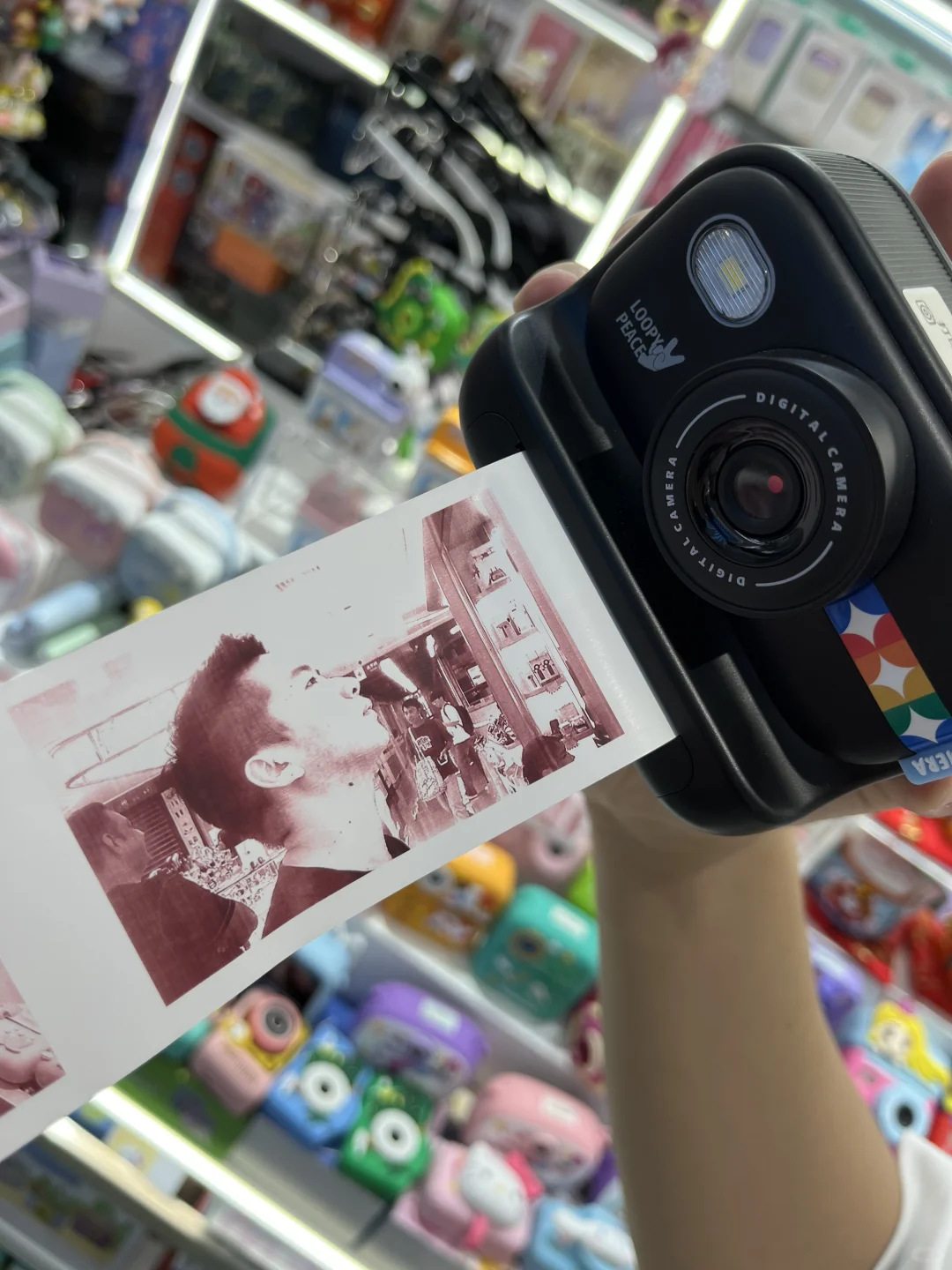 热敏纸打印的照相机?