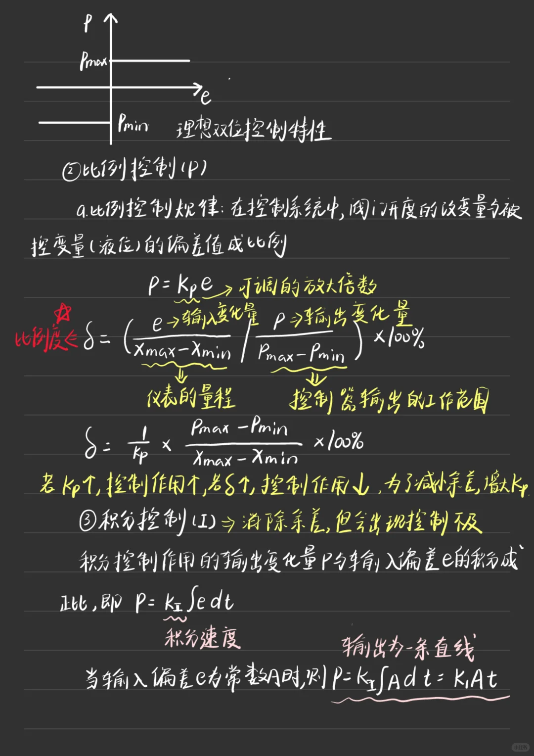 化工仪表及自动化第四章笔记