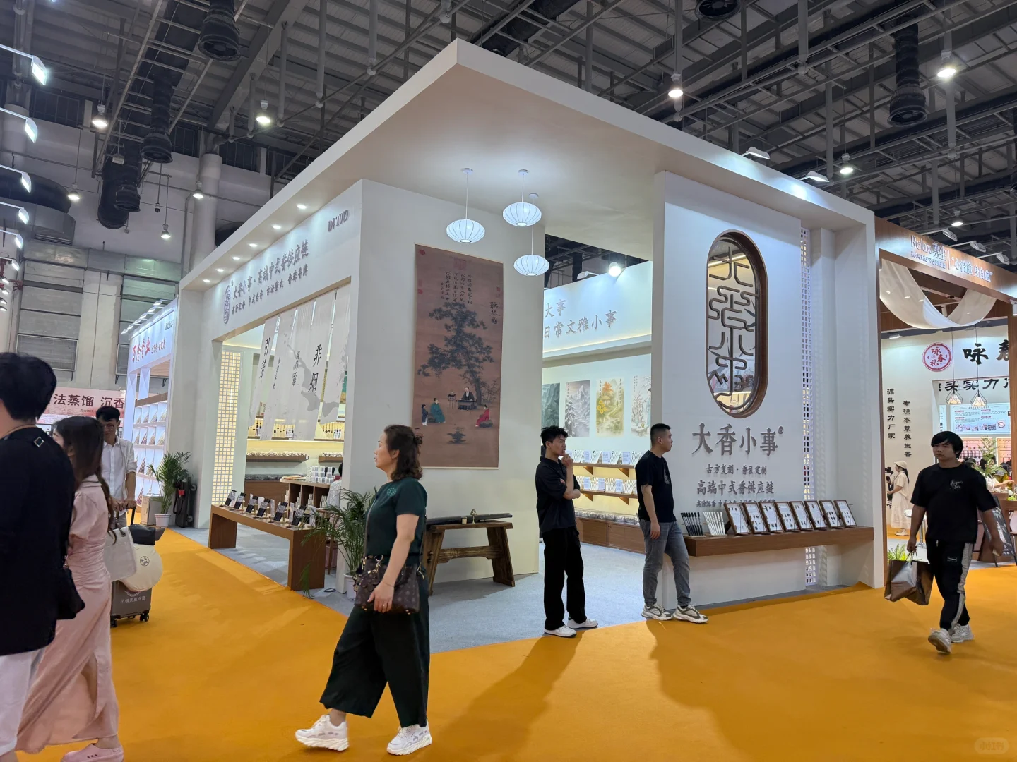 应该是本届佛事展比较有品的展位表达了吧