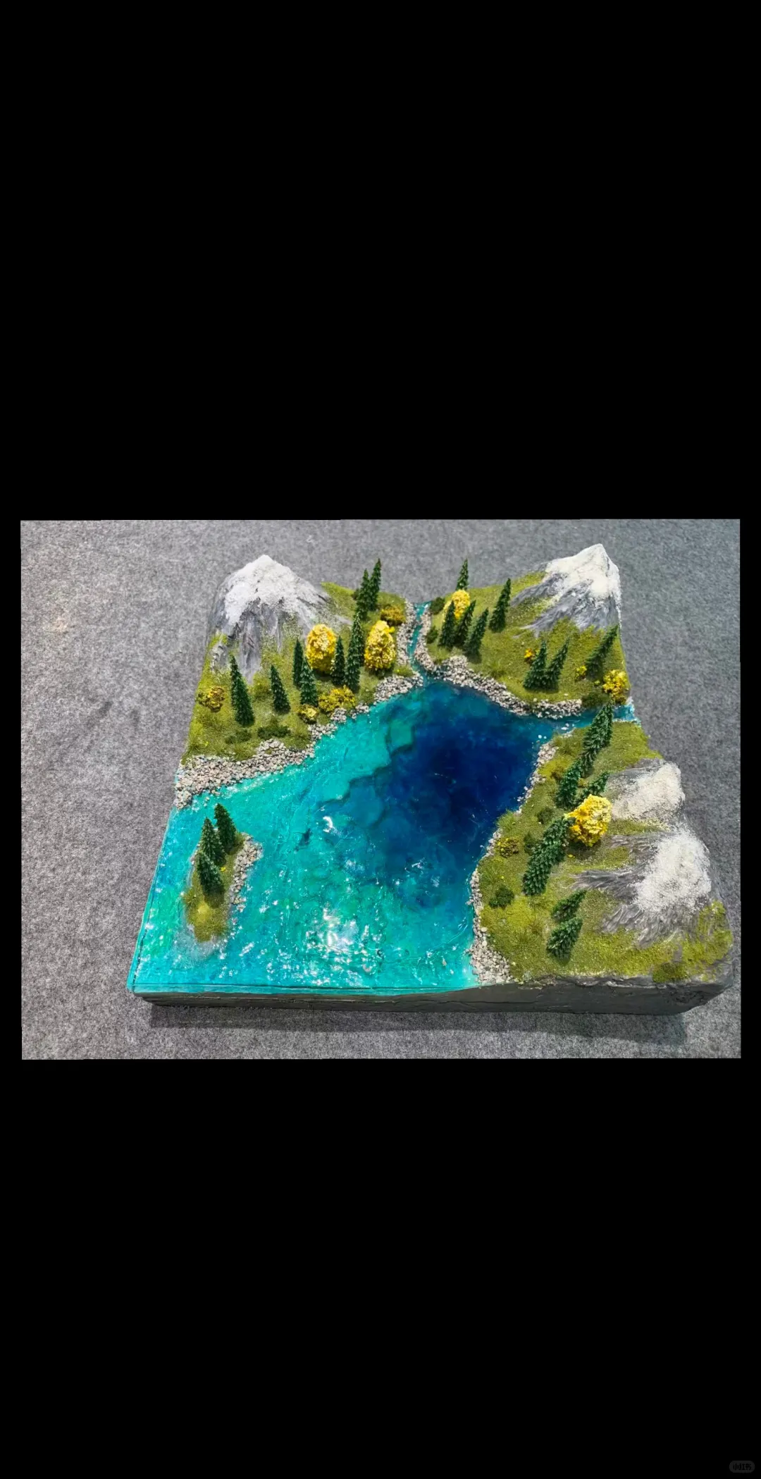 粘土微缩模型-喀斯特地貌