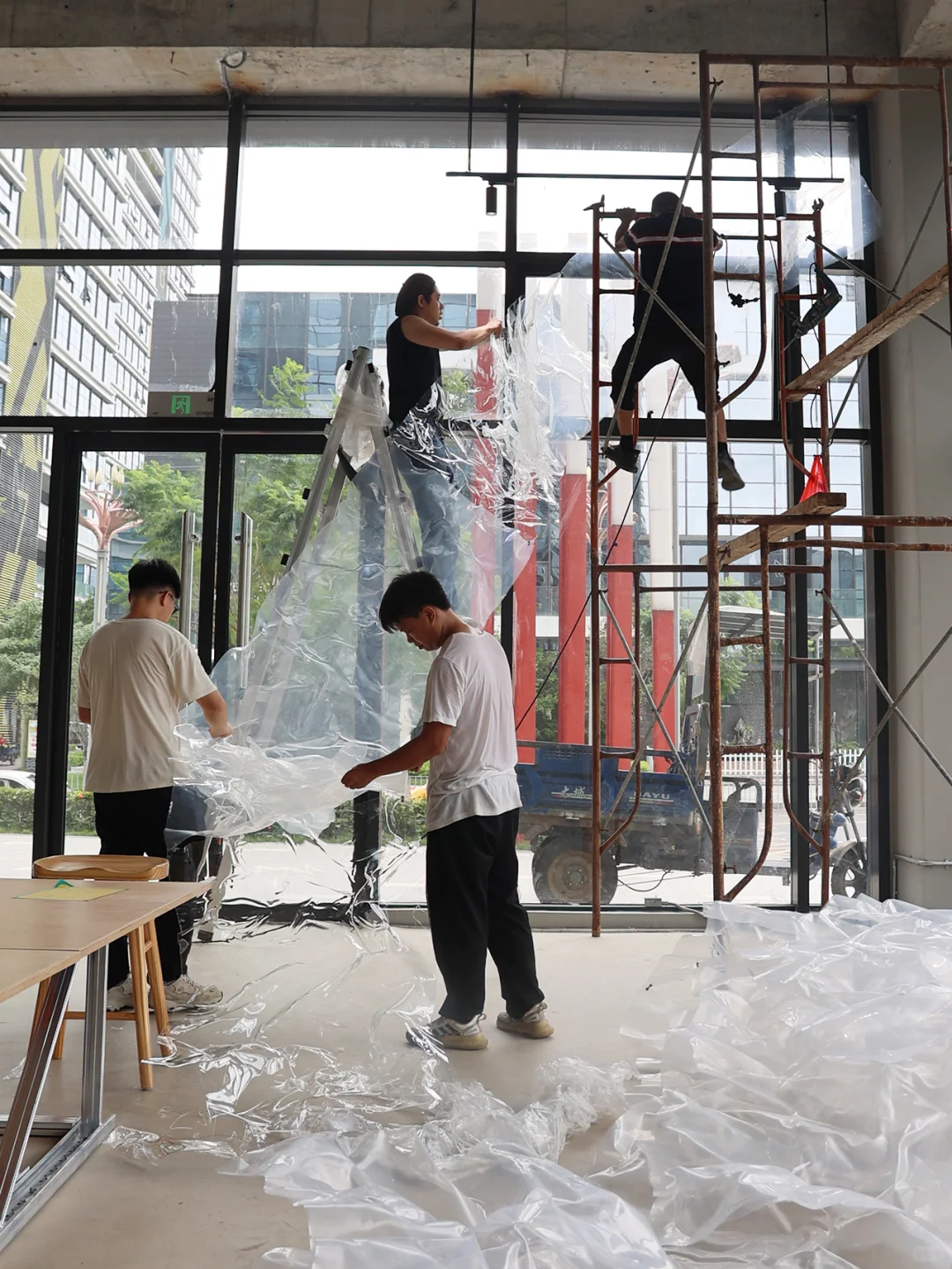 东和艺术展丨布展进度...