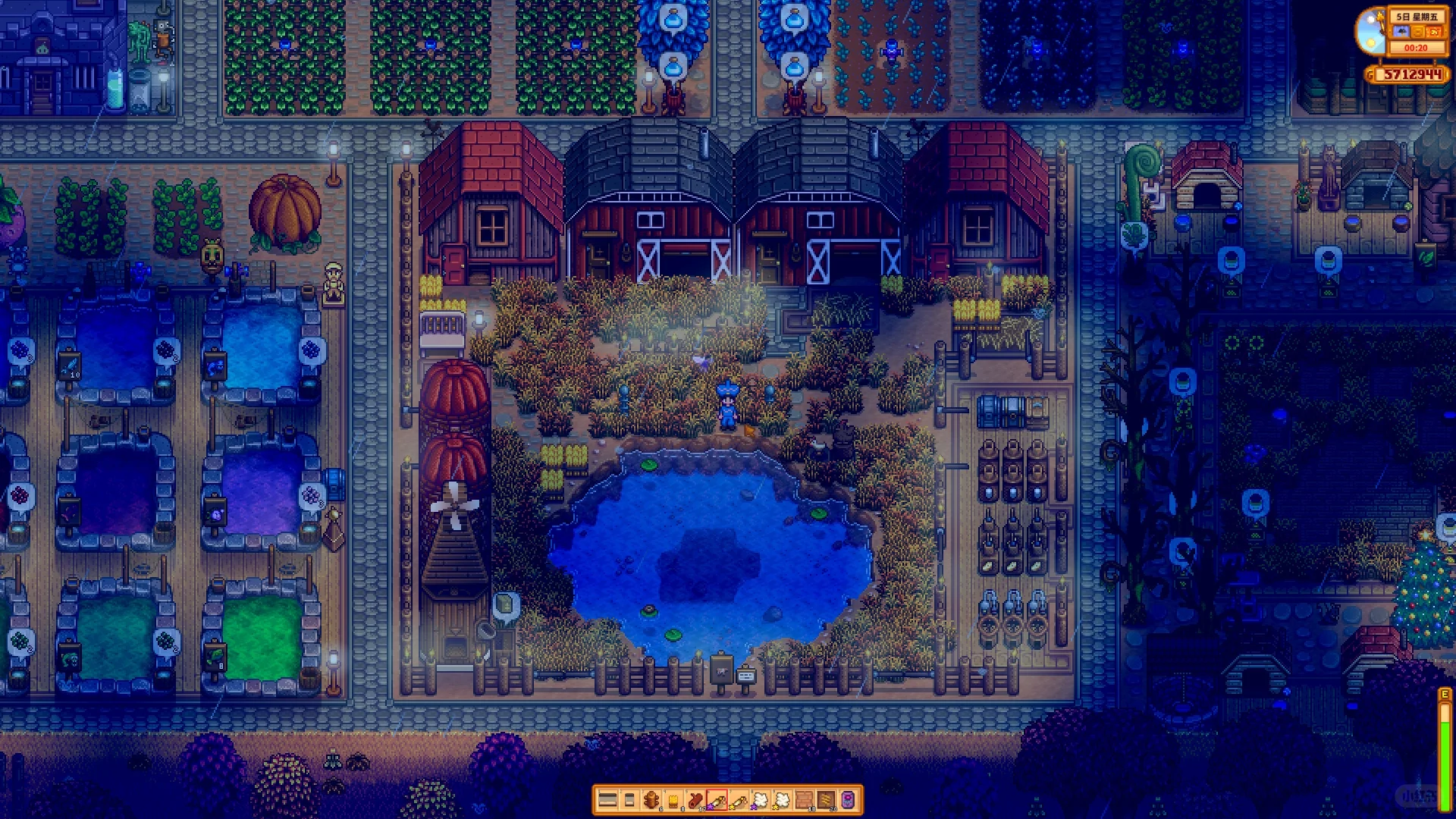 《星露谷物语》鸡舍畜棚装修布局