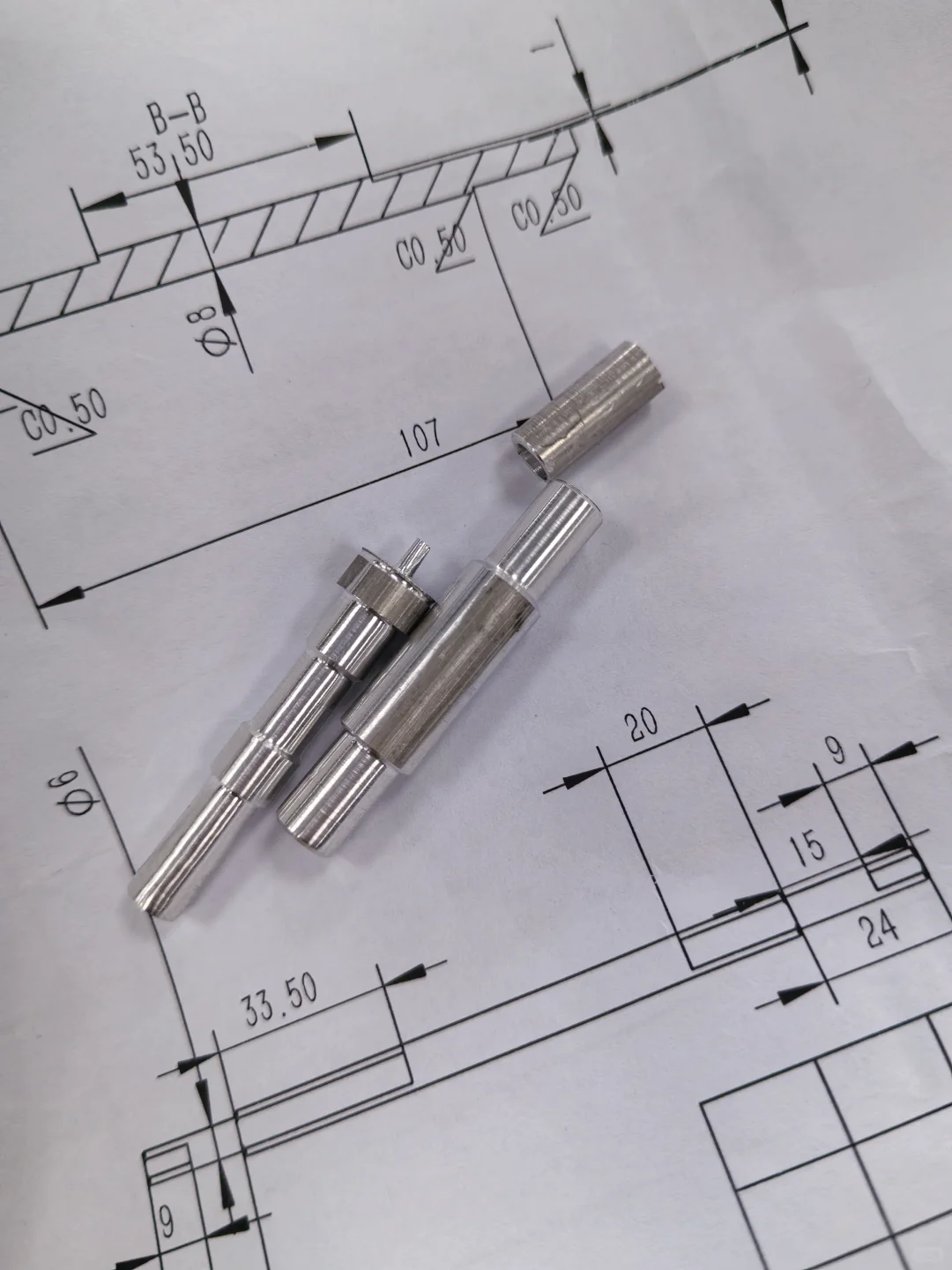 大二机械金工实习—手搓小车