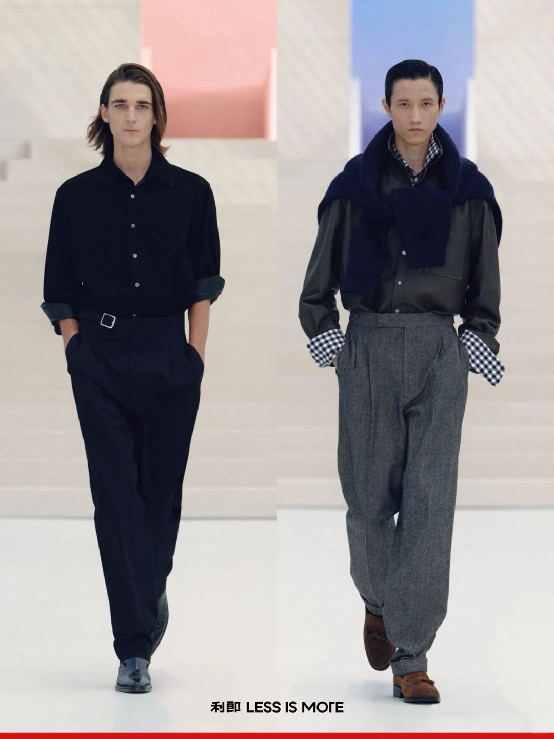 商务装也能这么轻松!当代男生衣橱的万能解