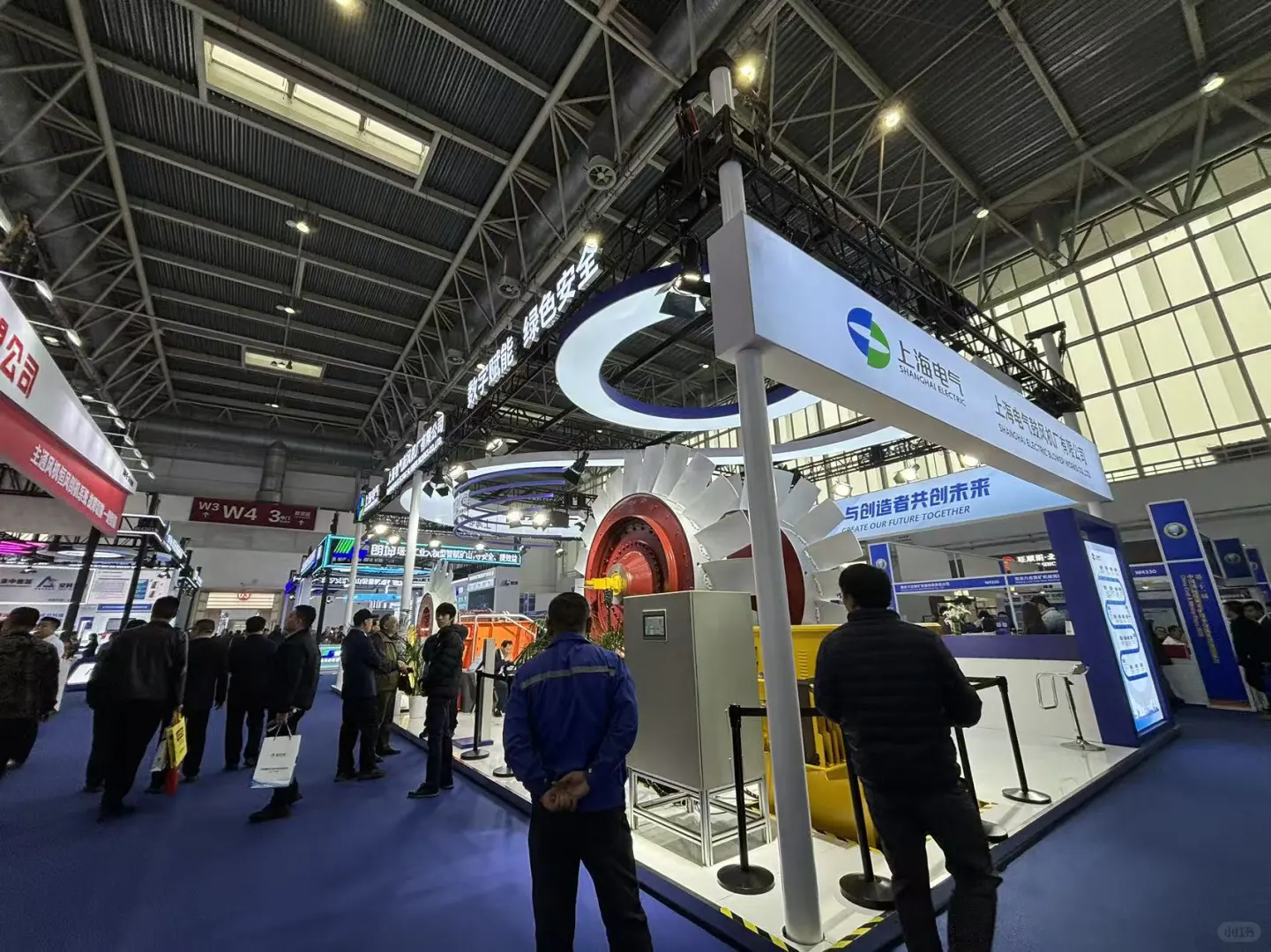 这次的煤矿开采技术展也太隆重了吧！