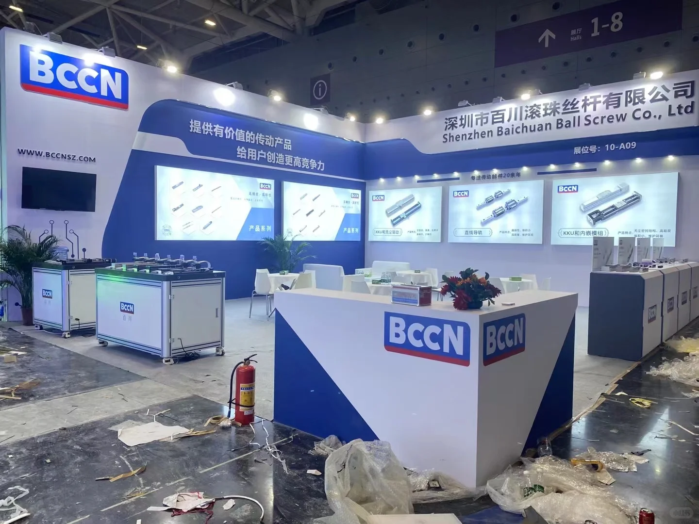 深圳工业展会展台圆满完成搭建！