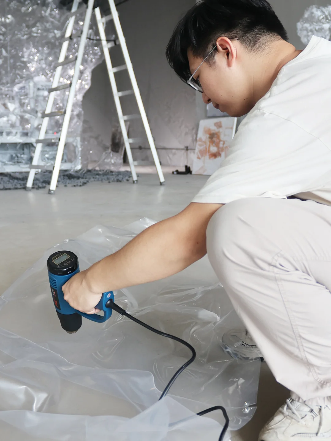 东和艺术展丨布展进度..