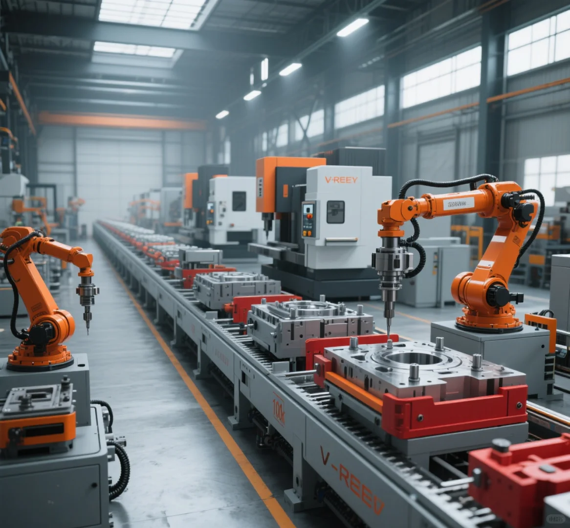 注塑模具自动生产线