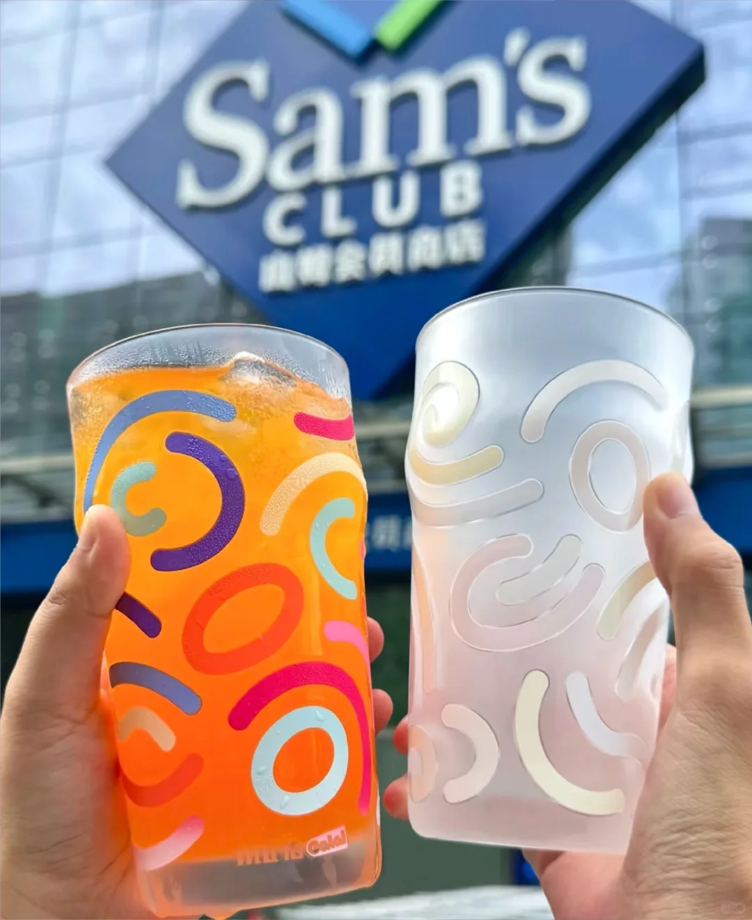 浪漫感十足的冷感变色玻璃杯