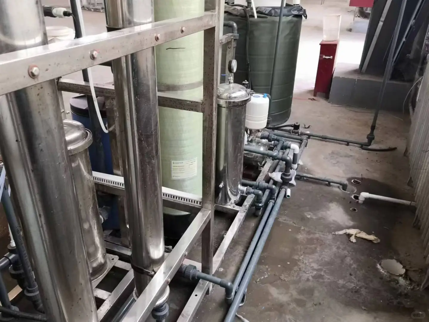 工业纯水系统安装设备调试流程明细来了