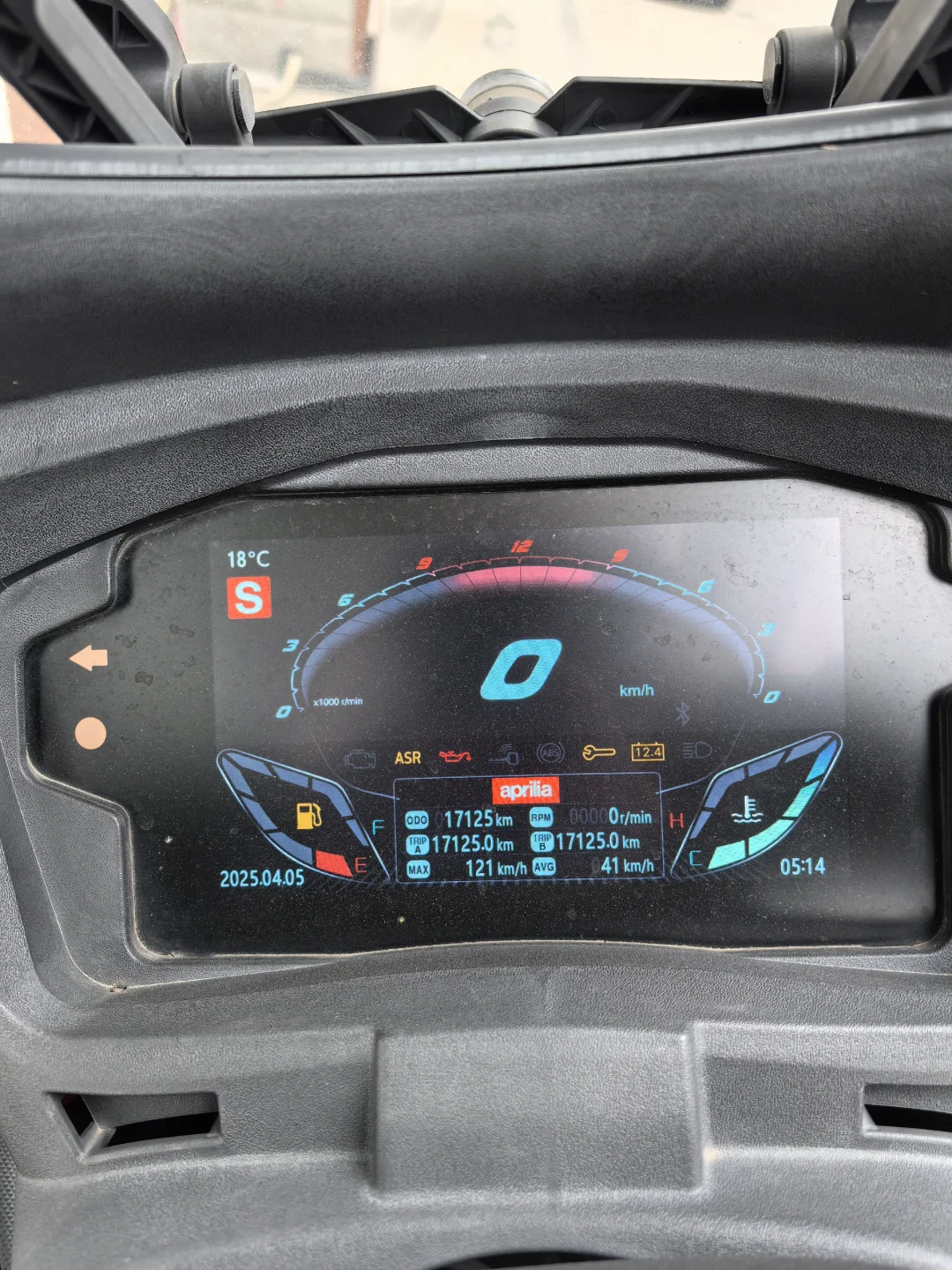 阿普利亚srmax250,继续上路