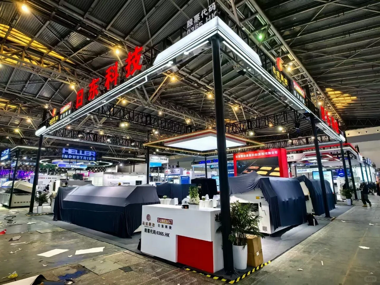 工业零部件展搭建，